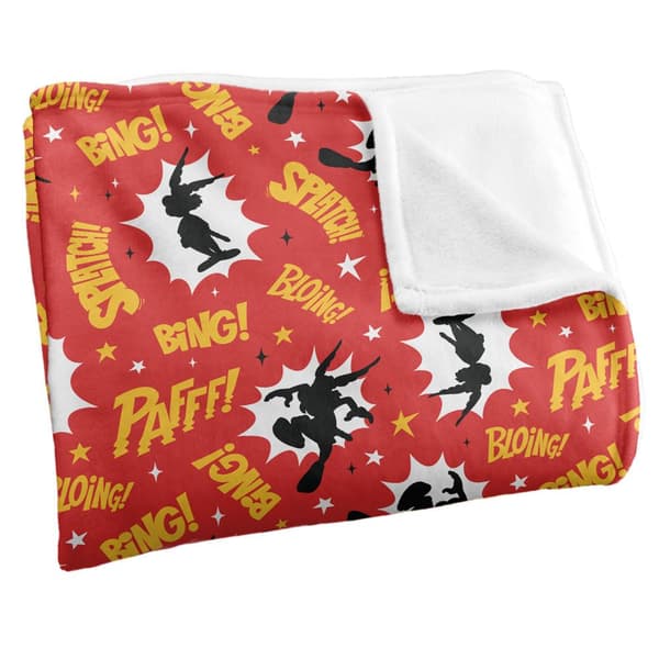 Asterix Stora Striden Silkeslen Obelix Supermjuk Filt One Size Multi Multicoloured One Size