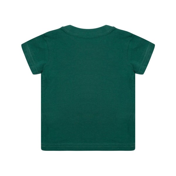 Larkwood Baby/Childrens Crew Neck T-Shirt / Schoolwear 12-18 Bo Bottle Green 12-18