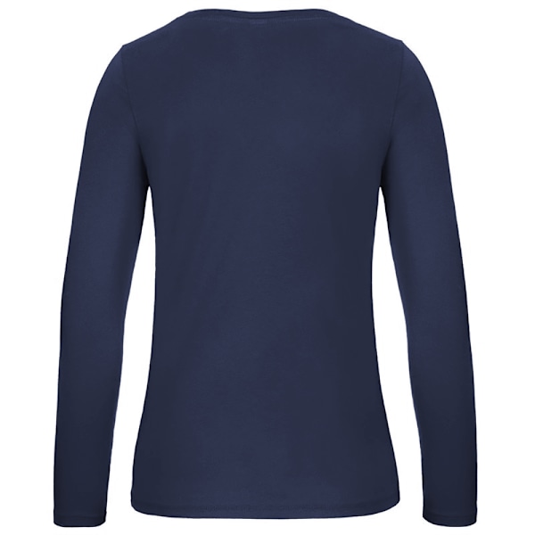 B&C Dam/Damer #E150 Långärmad T-shirt XS Marinblå Navy XS