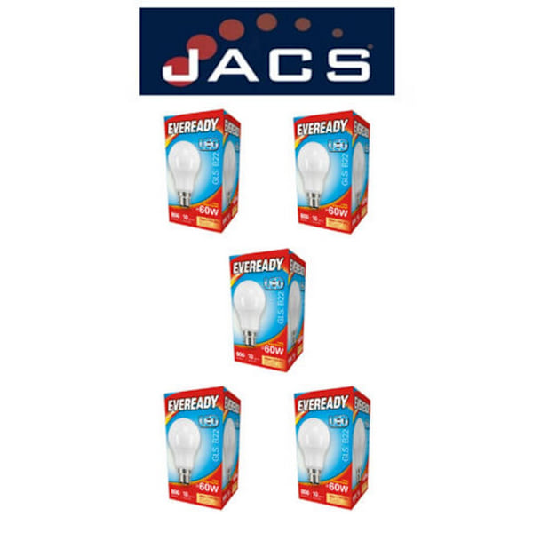 Eveready LED GLS-lampa, en storlek, vit White One Size