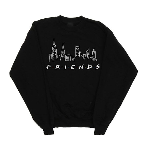 Friends Girls Skyline Logo Sweatshirt 7-8 år Svart Black 7-8 Years