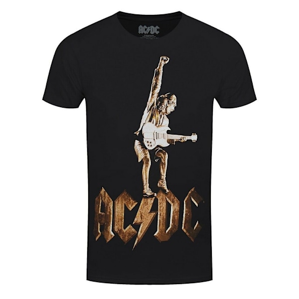 AC/DC Unisex Vuxen Angus Staty T-Shirt XL Svart Black XL