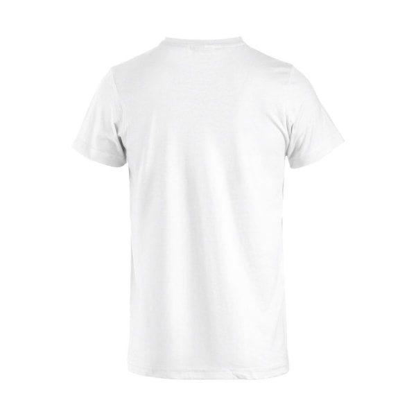 Clique Mens Basic T-Shirt 3XL Vit White 3XL