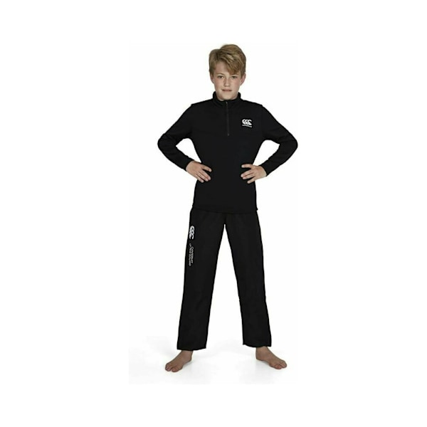 Canterbury Childrens/Kids Open Hem Tracksuit Bottoms 14 år B Black 14 Years