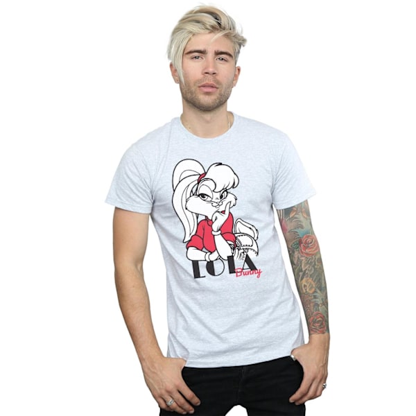 Looney Tunes Klassisk Lola Bunny Bomull T-shirt S Sports Grå Sports Grey S