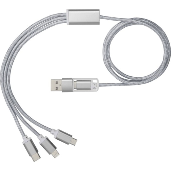Bullet Versatile USB-kabel One Size Grå Grey One Size