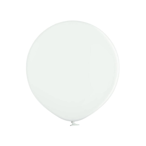 Belbal Latex Pastellballonger (Förpackning med 100) One Size Vit White One Size