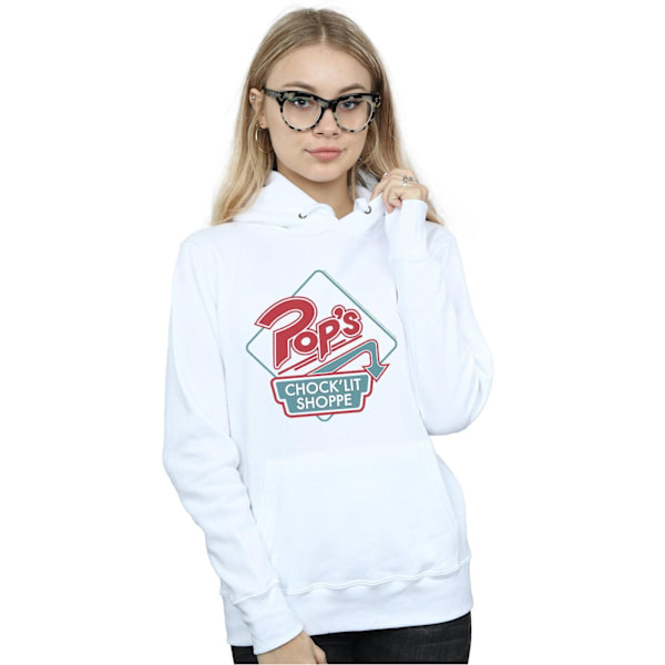 Riverdale Dam/Damer Pops Retro Shoppe Hoodie XL Vit White XL