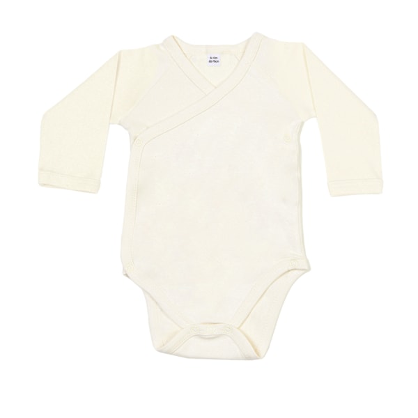 Babybugz Baby Kimono Långärmad Body 6-12 Månader Ekologisk Organic Natural 6-12 Months