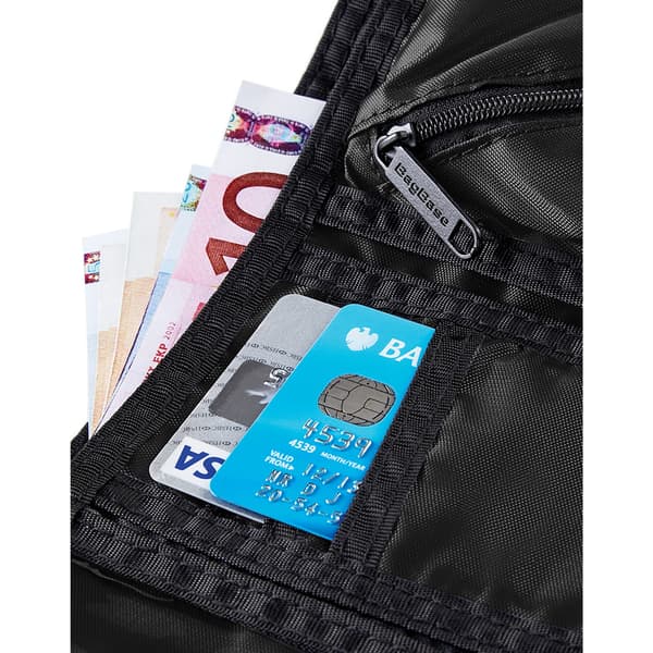Bagbase Plain Ripper Plånbok One Size Svart Black One Size