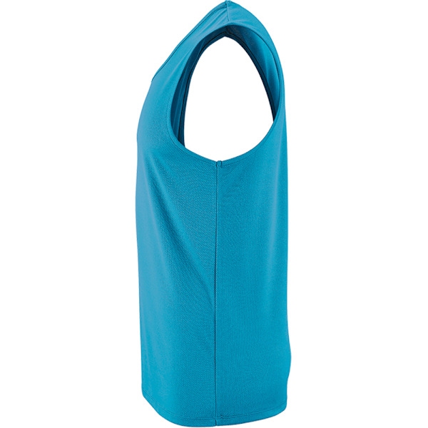 SOLS Performance Tank Top för män L Aqua Aqua L