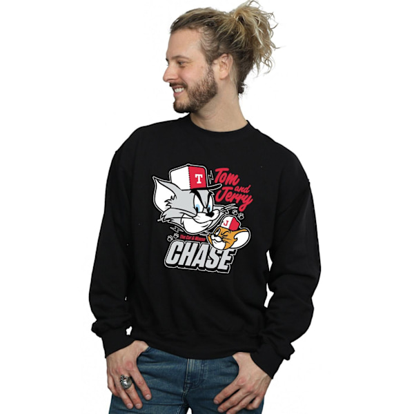 Tom And Jerry Herrkatt & Musjakt Sweatshirt XL Svart Black XL