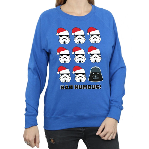 Star Wars Dam/Damer Jul Humbug Sweatshirt M Royal Blu Royal Blue M
