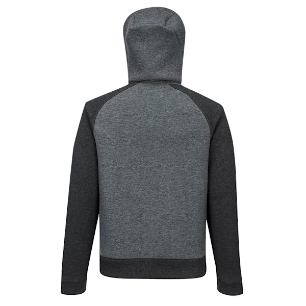 Portwest Herr DX4 Helzippade Hoodie M Metallgrå Metal Grey M