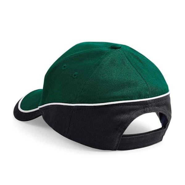 Beechfield Teamwear Competition Cap One Size Bottle Green/Black Bottle Green/Black/White One Size