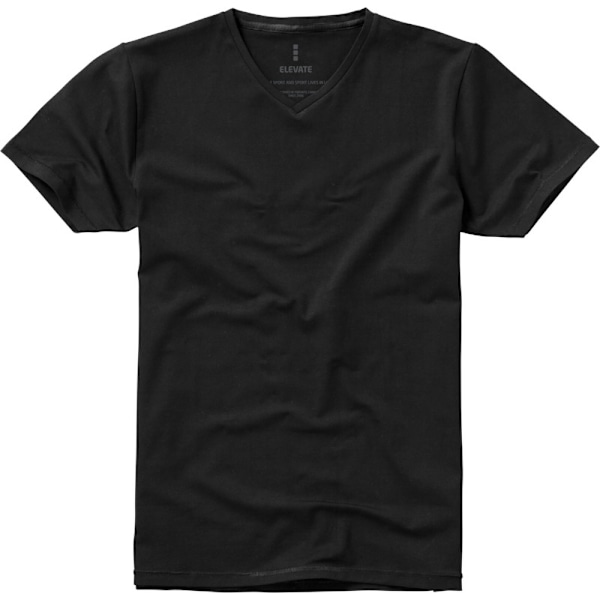 Elevate herr Kawartha kortärmad T-shirt M enfärgad svart Solid Black M