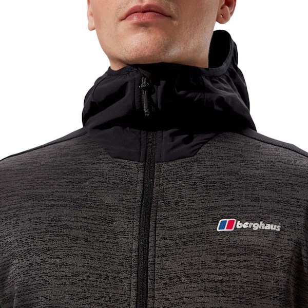 Berghaus Thraskii Hooded Jacket för män XXL Grå/Svart Grey/Black XXL