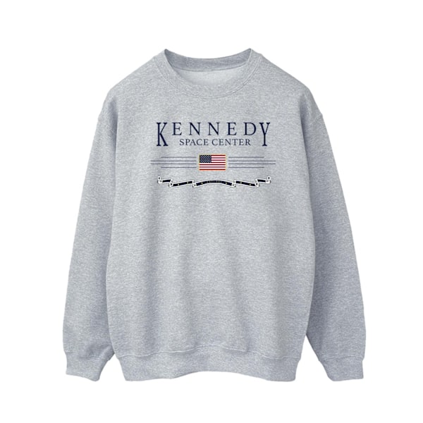 NASA Herr Kennedy Space Centre Explore Sweatshirt L Sports Grey Sports Grey L