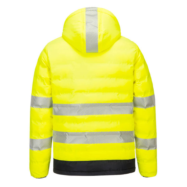 Portwest Mens Ultrasonic Hi-Vis Heated Jacket S Gul/Svart Yellow/Black S