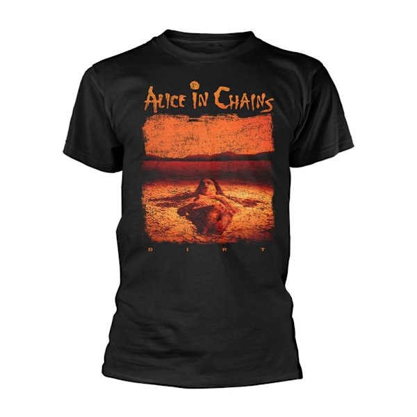 Alice In Chains Unisex Vuxen Dirt Distressed T-Shirt S Svart Black S