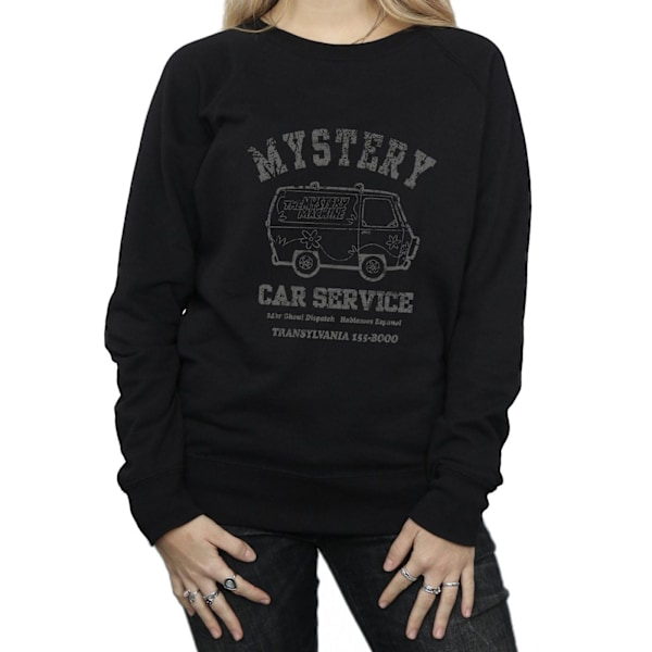 Scooby Doo Dam/Damer Mystery Car Service Sweatshirt XL Svart Black XL