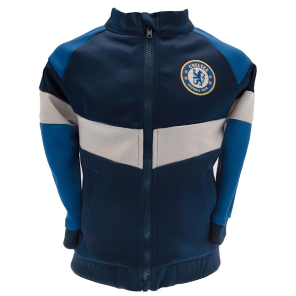 Chelsea FC Barn/Barn Track Top 12-18 Månader Marinblå/Blå/Vit Navy/Blue/White 12-18 Months