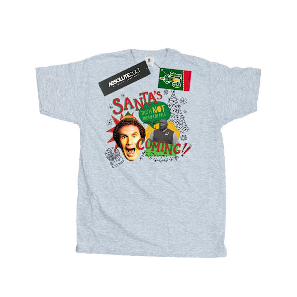 Elf herr North Pole T-shirt S Sports Grey Sports Grey S