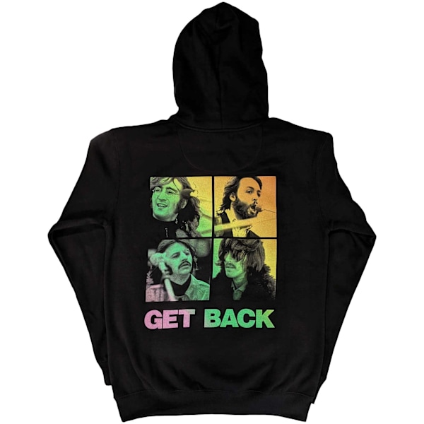 The Beatles Unisex Vuxen 3 Savile Row Hoodie M Svart Black M