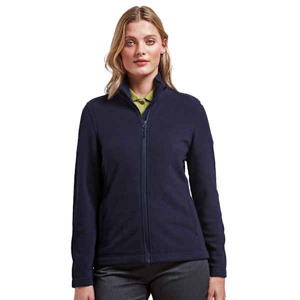 Premier Dam/Dam Recyclight Full Zip Fleece Jacka XS Marinblå Navy XS