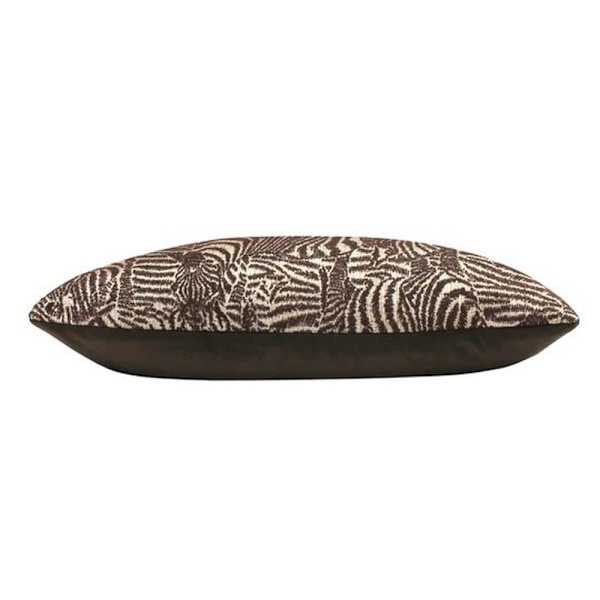 Kai Hector Jacquard Zebra Kuddeöverdrag En Storlek Jordbrun Earth Brown One Size