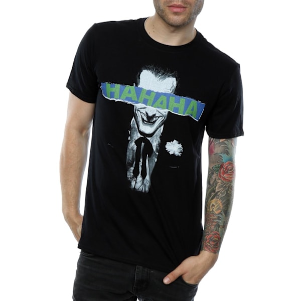 The Joker Herr HaHaHa Bomull T-shirt S Svart Black S