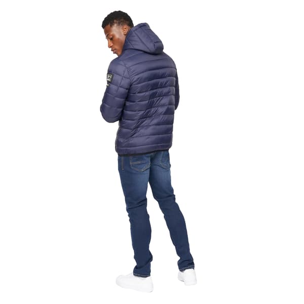 Crosshatch Gattering Jacka för män XL Marinblå Navy XL
