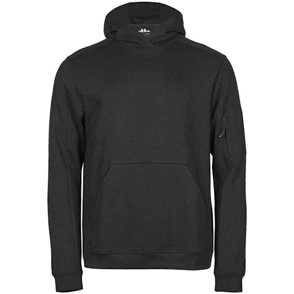 Tee Jays Herr Athletic Hoodie L Svart Black L