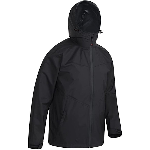 Mountain Warehouse Mens Rift Extreme 2.5 Layer Vattentät Jacka Black M