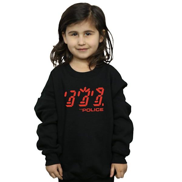 The Police Girls Ghost Icon Sweatshirt 5-6 år Svart Black 5-6 Years