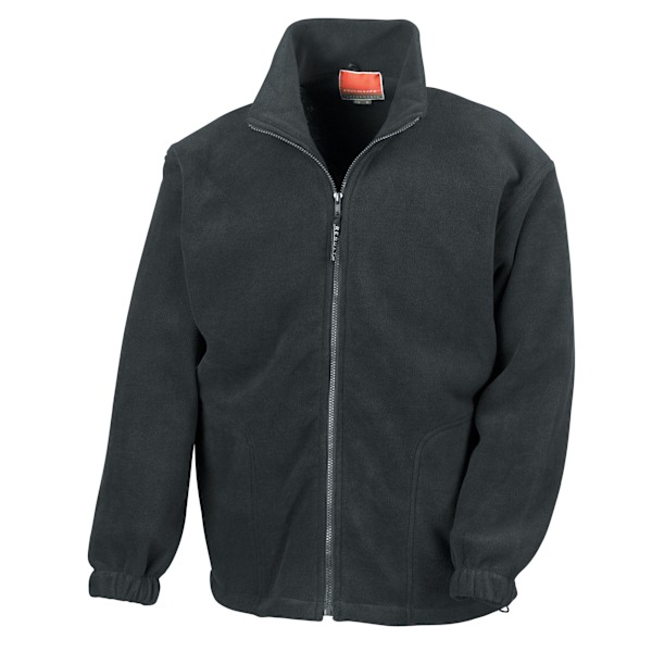 Result Unisex Vuxen Polartherm Fleecejacka S Svart Black S