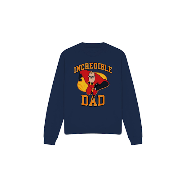 The Incredibles Unisex Vuxen Incredible Dad Sweatshirt XXL Marinblå Navy XXL