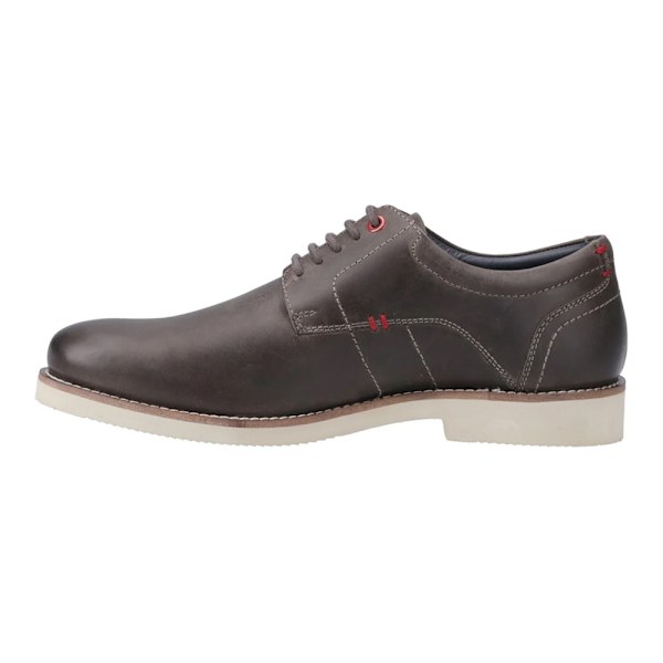 POD Herr Hampton Oxfords i italienskt läder 7 UK Grå Grey 7 UK