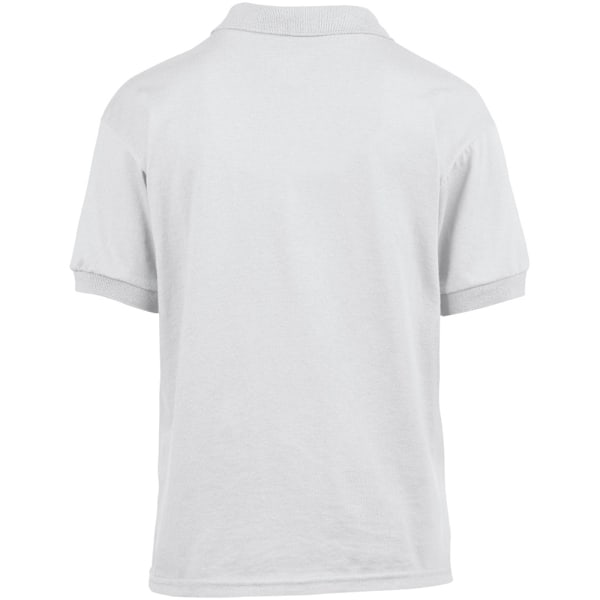 Gildan DryBlend Unisex Jersey Poloskjorta för barn M Vit White M