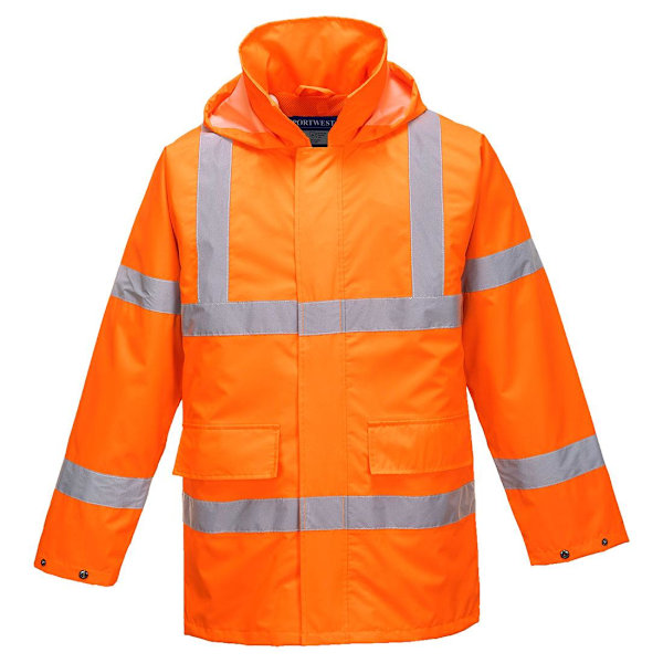 Portwest Herr S160 Lite Hi-Vis Trafikjacka L Orange Orange L