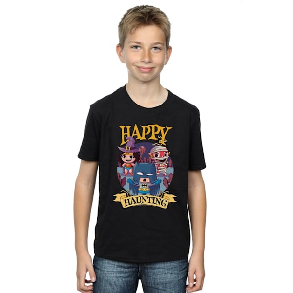 DC Comics Boys Super Friends Happy Haunting T-shirt 12-13 år Black 12-13 Years