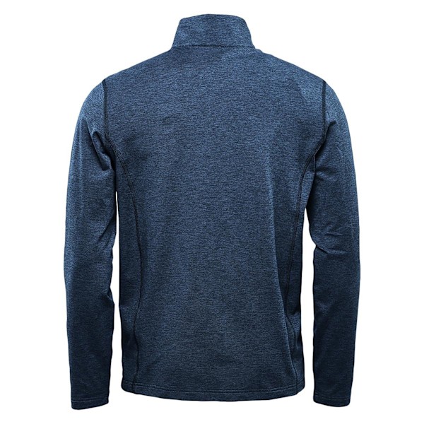 Stormtech Mens Treeline Quarter Zip Fleece Top XL Mörk Marinblå Hea Dark Navy Heather XL
