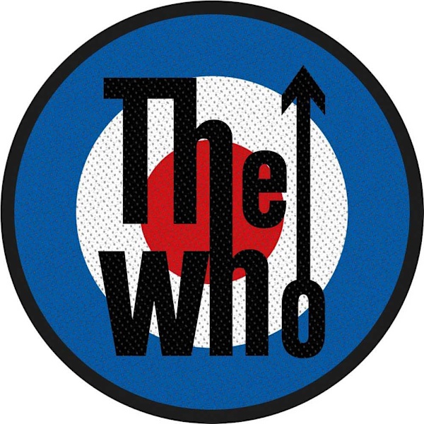 The Who Woven Target Patch One Size Blå/Vit/Svart Blue/White/Black One Size