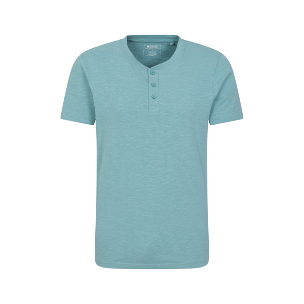 Mountain Warehouse Herr Hasst Ekologisk T-shirt 3XL Turkos Turquoise 3XL