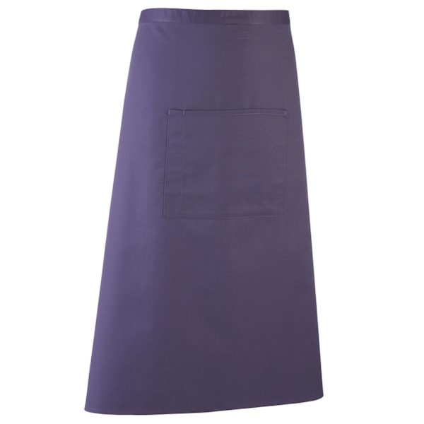 Premier Unisex Färger Bar Apron / Arbetskläder (Lång Continental Stil) Purple One Size