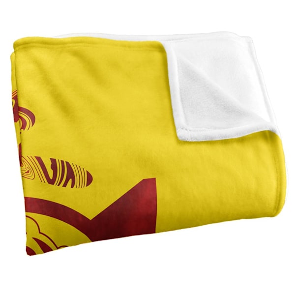 Harry Potter Gryffindor Abstrakt Filt One Size Flerfärgad Multicoloured One Size