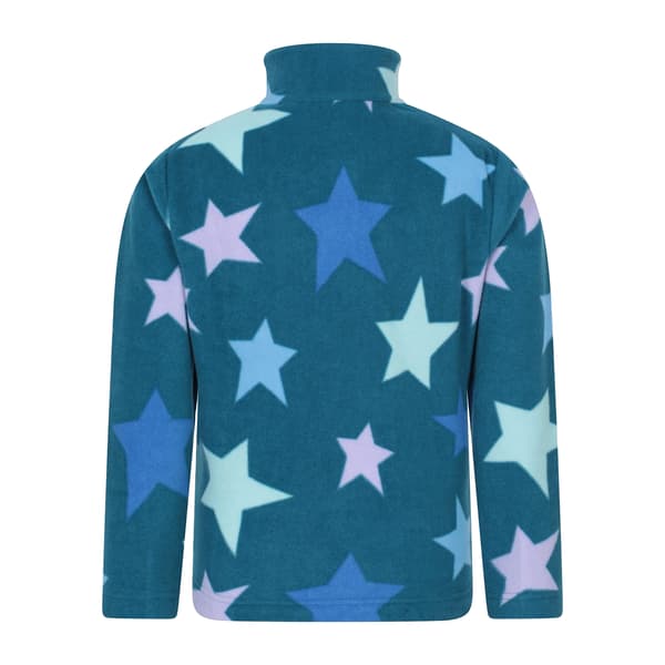 Mountain Warehouse Barn/Barn Endeavour Star Microfleece Ha Turquoise 9-10 Years