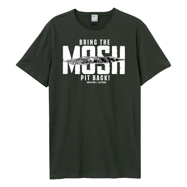 Amplified Unisex Vuxen Bring The Mosh Pit Back! T-shirt XL Charcoal Charcoal XL