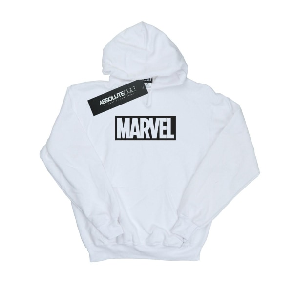 Marvel Womens/Ladies Outline Logo Hoodie S Vit White S
