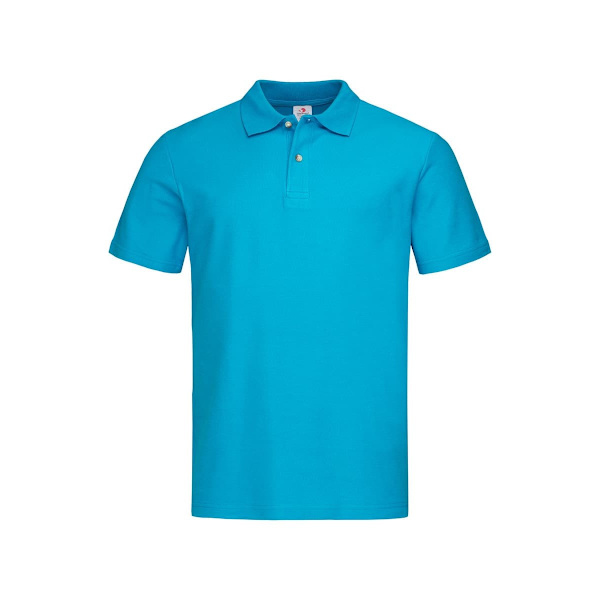 Stedman Herr Bomull Polo XL Ocean Blue Ocean Blue XL